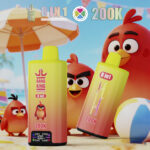 Bang King 200K Puffs 8-in-1 Double Apple Mango Peach Strawberry Watermelon Strawberry Vanilla Coke Flavor - 100vaping