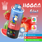 Bang Leader 110 000 caladas 6 en 1: sandía helada, fresa, Mamba, fresa y sandía - 100vaping