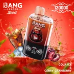 Bang Leader Stoll 120K Puffs Cola Ice Cherry Cranberry Flavor - 100vaping