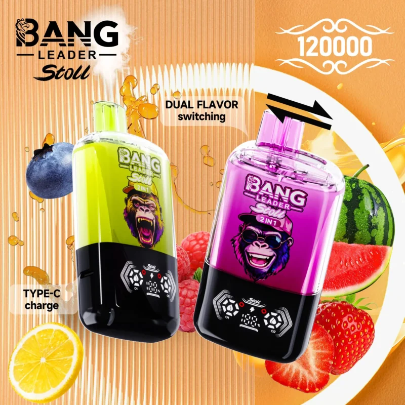Vaporizador desechable Bang Leader Stoll de 120 000 caladas con doble sabor (imagen principal) - 100vaping