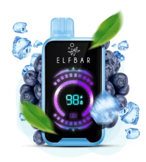 ELF BAR FS18000, vaporizador desechable con 18 000 caladas y sabor a arándanos helados - 100vaping