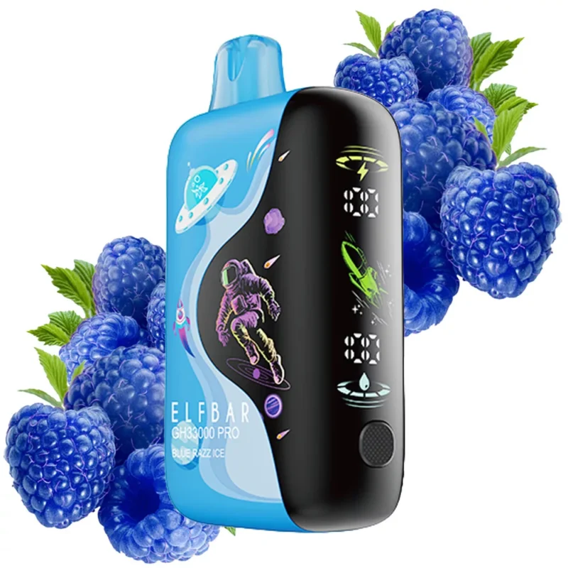 ELF BAR GH33000, vaporizador desechable con 33 000 caladas y sabor Blue Razz Ice - 100vaping