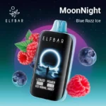 Vaporizador desechable ELF BAR Moonnight de 40 000 caladas con sabor a Blue Razz Ice - 100vaping