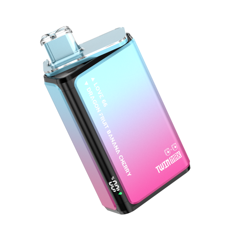 Vaporizador desechable HIFANCY TWIN MAX de 60 000 caladas con sabor «Love 66» - 100vaping