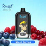 Rand M Tornado 12000 Puffs Disposable Vape - Strawberry Ice - Imagen 9