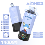 Airmez FOX 6 en 1, 140 000 caladas, sabor 5: melocotón helado, mango helado, Dr. Blue