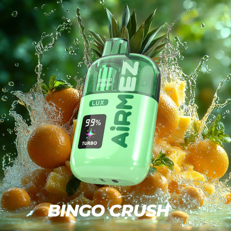 Airmez Lux 60 000 caladas, sabor Bingo Crush - Vape desechable 100vaping