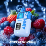 Airmez Lux 60 000 caladas, sabor a frutos del bosque - Vape desechable 100vaping
