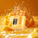 Airmez Lux 60 000 caladas, sabor triple a mango - Vape desechable 100vaping