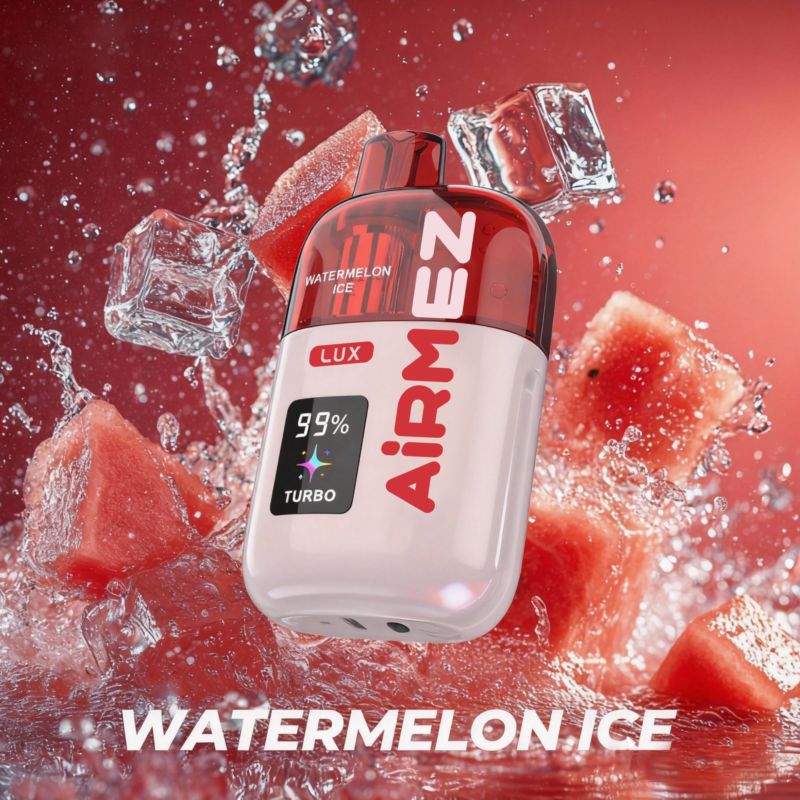 Airmez Lux 60 000 caladas, sabor a sandía helada - Vape desechable 100vaping
