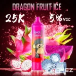 Airmez Tornado 25 000 caladas, sabor a fruta del dragón con hielo - Vape desechable 100vaping