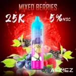 Airmez Tornado 25 000 caladas, sabor a frutos del bosque - Vape desechable 100vaping