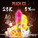 Airmez Tornado 25 000 caladas, sabor a melocotón helado - Vape desechable 100vaping