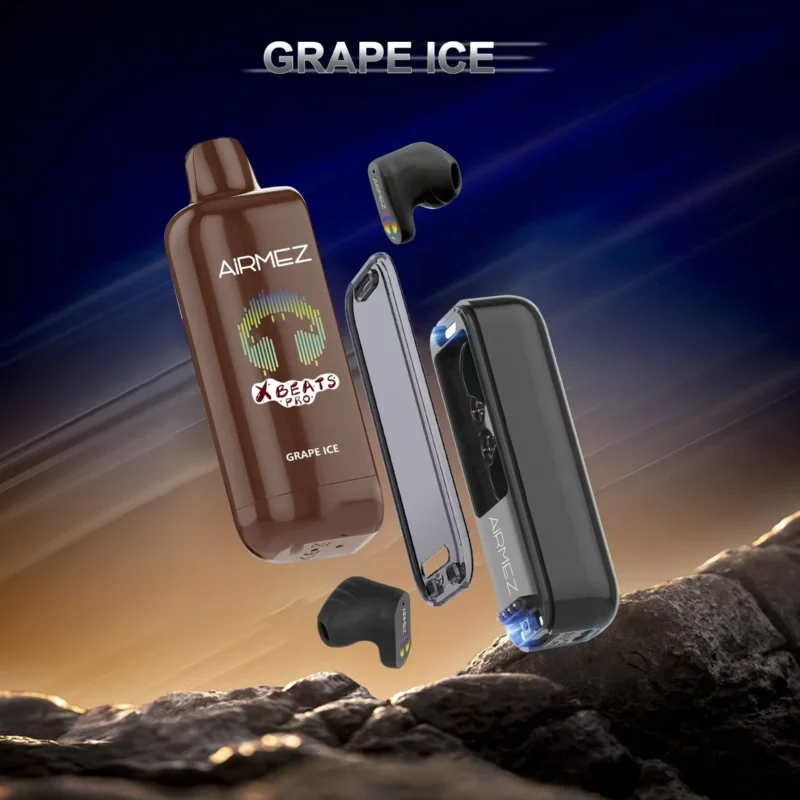 Airmez Xbeats Pro 50 000 caladas, sabor a uva helada - 100vaping