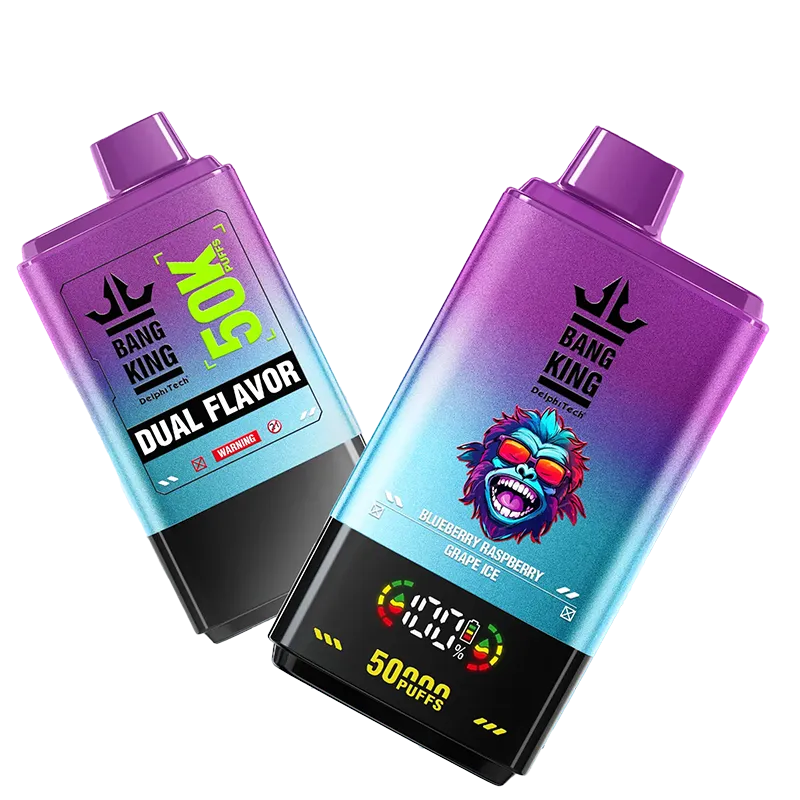 Expositor de cigarrillos electrónicos desechables Bang King de 50 000 caladas - 100vaping