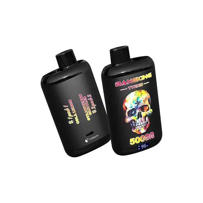 Imagen principal del vaporizador desechable Bang King Twins de 50 000 caladas y doble sabor - 100vaping