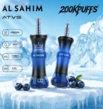 ATVS AL SAHIM 200K Puffs Blueberry Flavor Disposable Vape - 100vaping