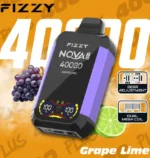 Fizzy Nova Plus 40000 40K Puffs Grape Lime Flavor Disposable Vape - 100vaping
