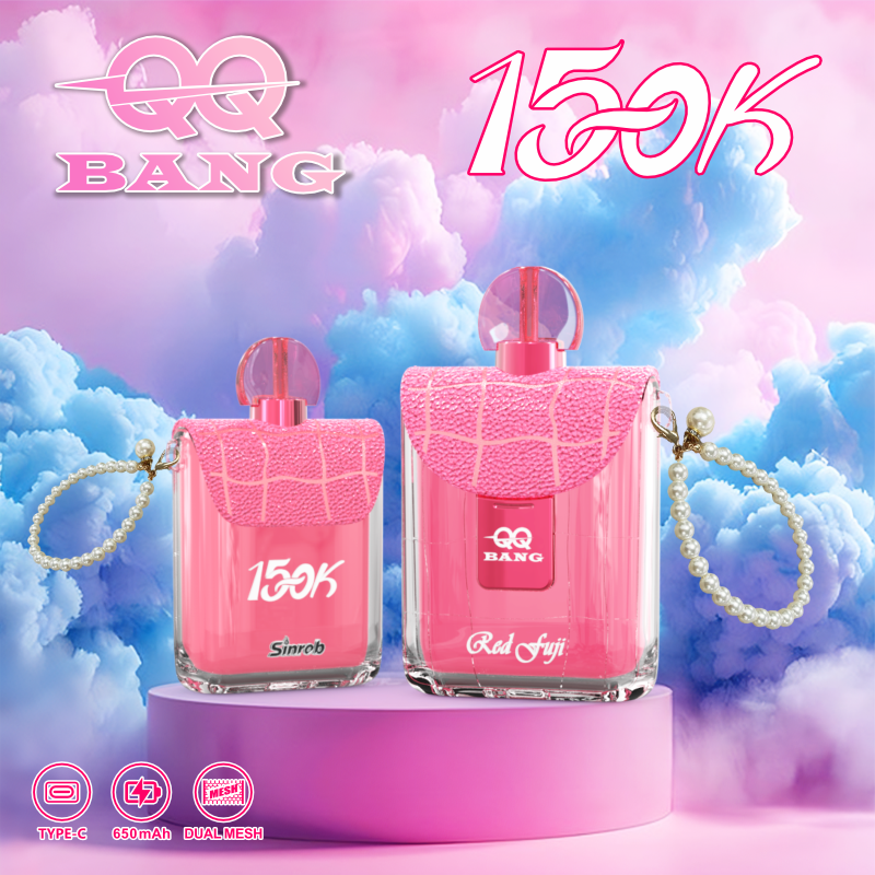 QQ Bang 150K Puffs Red Fuji Flavor Disposable Vape - 100vaping