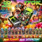 QQ Bang, vaporizador desechable de 170 000 caladas. Imagen principal - 100vaping