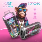 QQ Bang 170K Puffs Peach Ice Flavor Disposable Vape - 100vaping