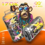 QQ Bang 170K Puffs Peach Mango Pineapple Flavor Disposable Vape - 100vaping