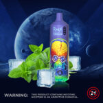 RandM Tornado 9000 Puffs Cool Mint Flavor Disposable Vape - 100vaping