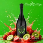 Vapeador desechable Solaris Champagne 30 000 (30K) caladas, sabor fresa y kiwi - 100vaping