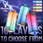 Vaporizador desechable Stag Bar 4 en 1 con 80 000 caladas - 100vaping