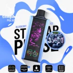 Vapeador desechable Stag Bar Pulse de 35 000 caladas con sabor a arándanos helados - 100vaping
