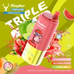 Vape desechable Stagbar Triple Pro de 75 000 caladas con sabores a fresa helada, sandía helada, limón y lima - 100vaping