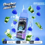 Vaporizador desechable Stagbar Jagger Pro de 40 000 caladas con sabor a arándanos y frambuesas - 100vaping