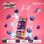 Vape desechable Stagbar Jagger Pro de 40 000 caladas con sabor a uva helada - 100vaping