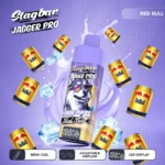 Vaporizador desechable Stagbar Jagger Pro de 40 000 caladas con sabor a Red Bull - 100vaping