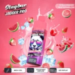 Vape desechable Stagbar Jagger Pro de 40 000 caladas con sabor a fresa y sandía - 100vaping