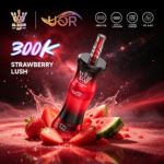 UOR AL BANG 300K Puffs Shisha Strawberry Lush Flavor Disposable Vape - 100vaping