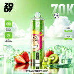 ZOOY Crystal 70K Puffs Strawberry Kiwi Flavor Disposable Vape - 100vaping