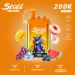 Vape desechable Bang Leader Stoll de 200 000 caladas: uva helada, mango-melocotón, arándanos y sandía - 100vaping