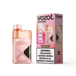 VOZOL NEON, vaporizador desechable de 60 000 caladas con sabor a melocotón, mango y sandía - 100vaping