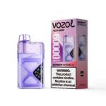VOZOL NEON, vaporizador desechable de 60 000 caladas con sabor a frambuesa y sandía - 100vaping