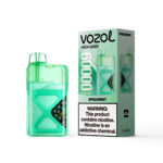 VOZOL NEON, vaporizador desechable de 60 000 caladas con sabor a menta verde - 100vaping