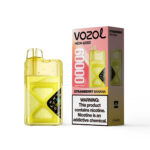 VOZOL NEON, vaporizador desechable de 60 000 caladas con sabor a fresa y plátano - 100vaping