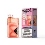 VOZOL NEON, vaporizador desechable de 60 000 caladas con sabor a chicle de fresa - 100vaping