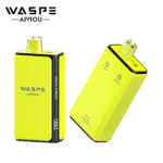 Vapeador desechable WASPE Double Flavor 100K Pro Puffs con triple sabor a melón helado y fresa-kiwi - 100vaping