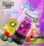 Bang Leader Stoll 100K Puffs 4-in-1 Flavors LED Display Disposable Vape – Mixed Berry & Strawberry W