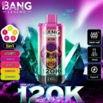 Bang Legend 120K Puffs 5-in-1 Flavor Switch Vape – product photo 2