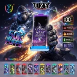 Vapeador desechable UZY Crystal Star de 60 000 caladas