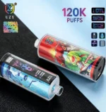 UZY Shisha Hookah King: vaporizador desechable de 120 000 caladas