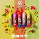 Vapeador desechable UZY Tornado de 20 000 caladas