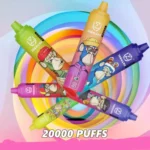 Vapeador desechable UZY Tornado de 20 000 caladas